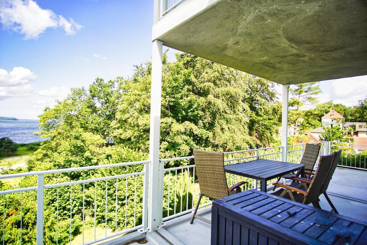 Moderne Ferienwohnung Mit Balkon, Meerblick - Ferienresidenz Zwei Boddenfewo 1-3 Lietzow Екстер'єр фото